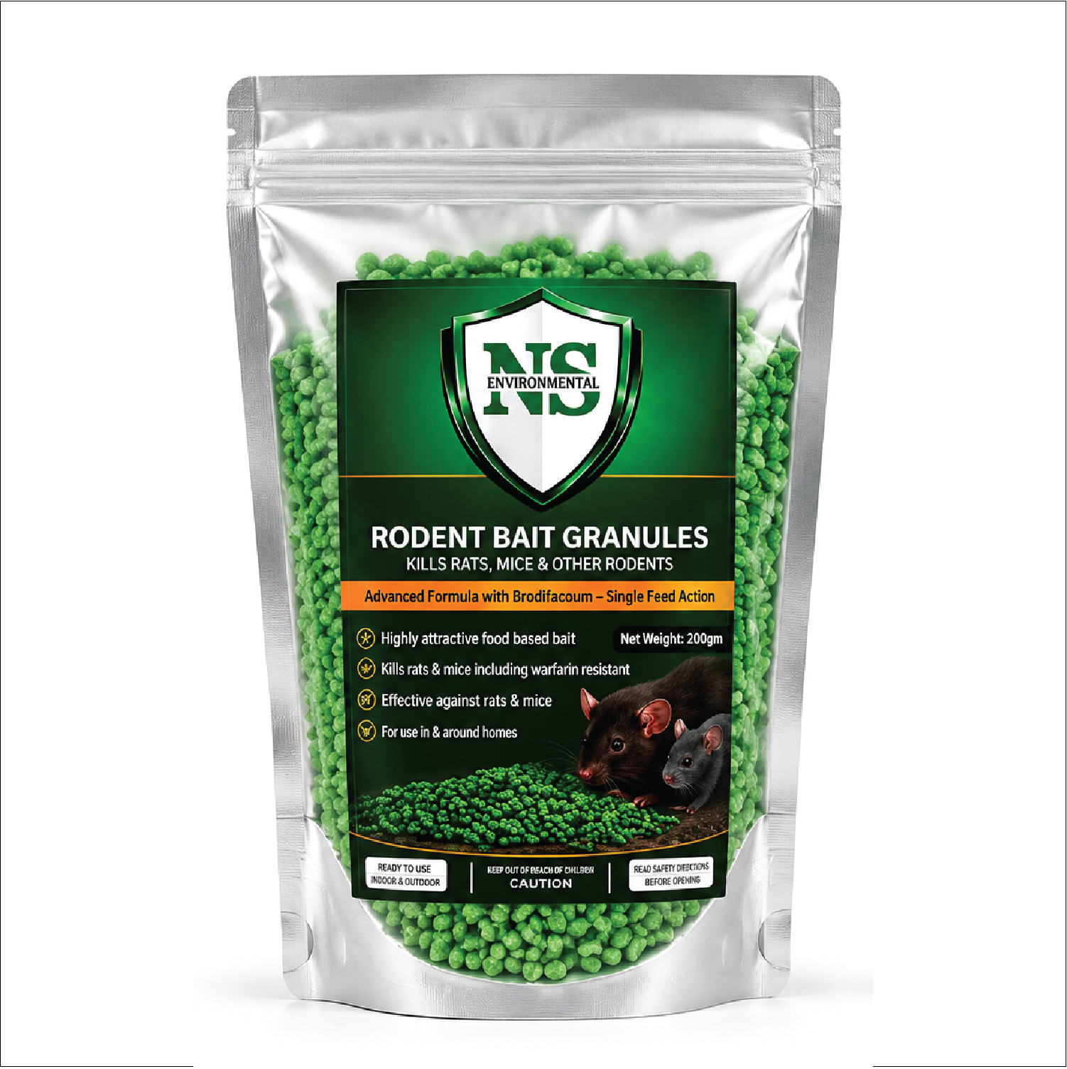 Nova Shield Rodent Bait Granules
